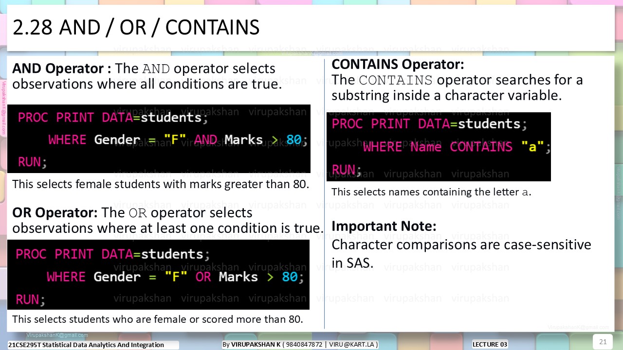 SDAI Lecture 03