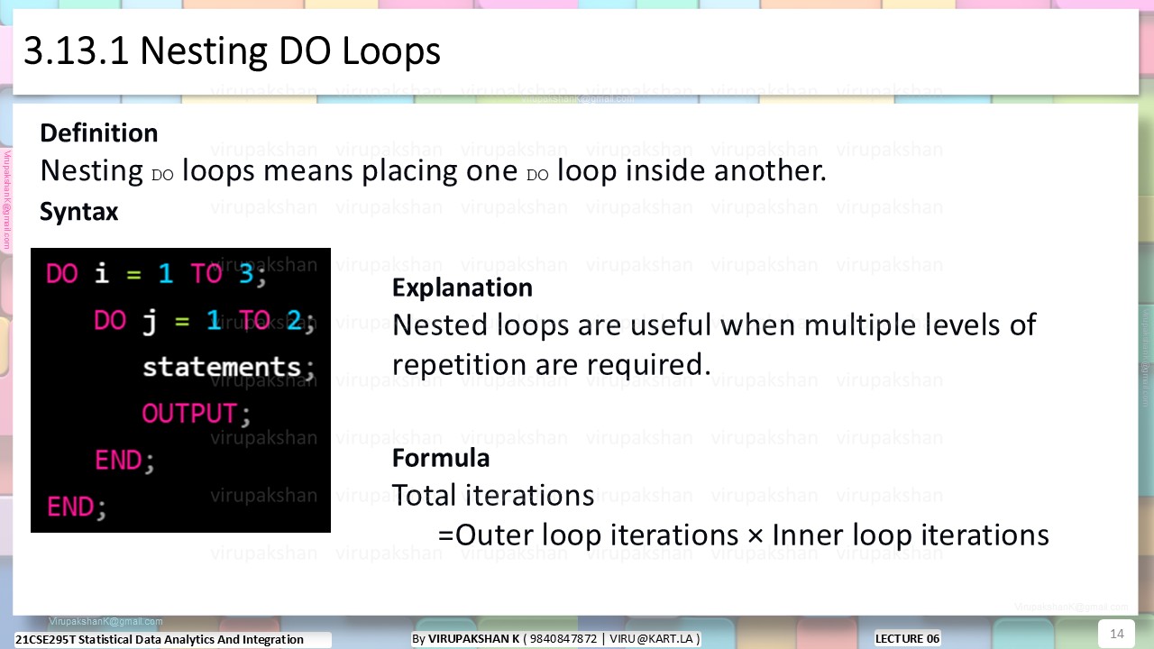 SDAI Lecture 06